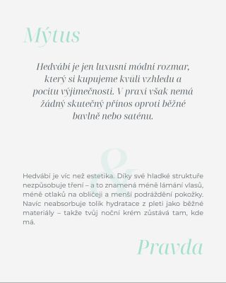 Také vás mile překvapilo hedvábí? Pokud ano, napište nám to do komentáře. Všechny produkty najdete v našem e-shopu...